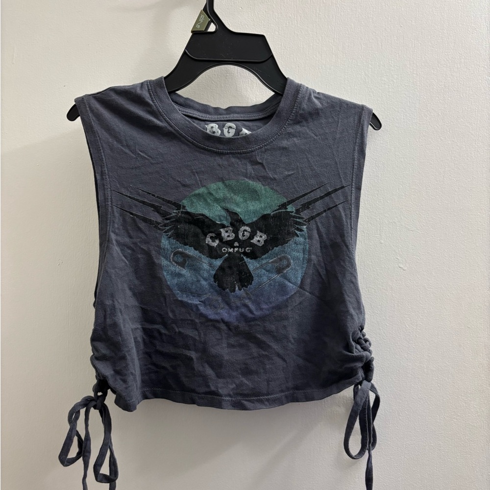 Women's Gray crop top
